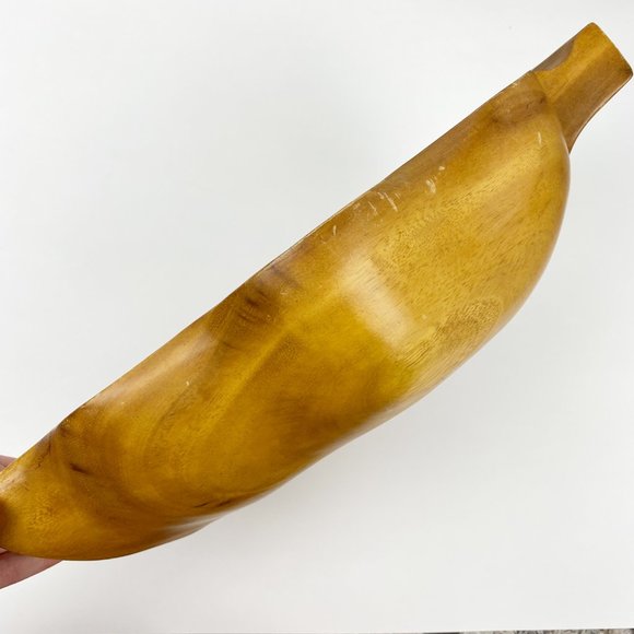 VTG Monkey Pod Bowls Serving Party Set 5 Pieces - Picture 3 of 7